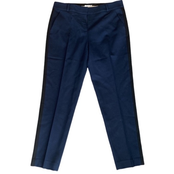 ♥️ KATE SPADE | Navy Margaux Ankle Trousers - sz 6 - Picture 7 of 12